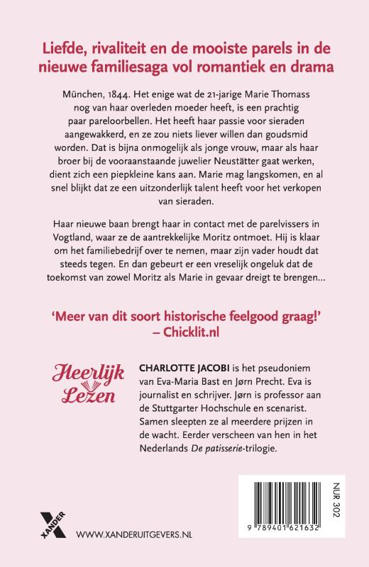 Achterkant van De parelfamilie