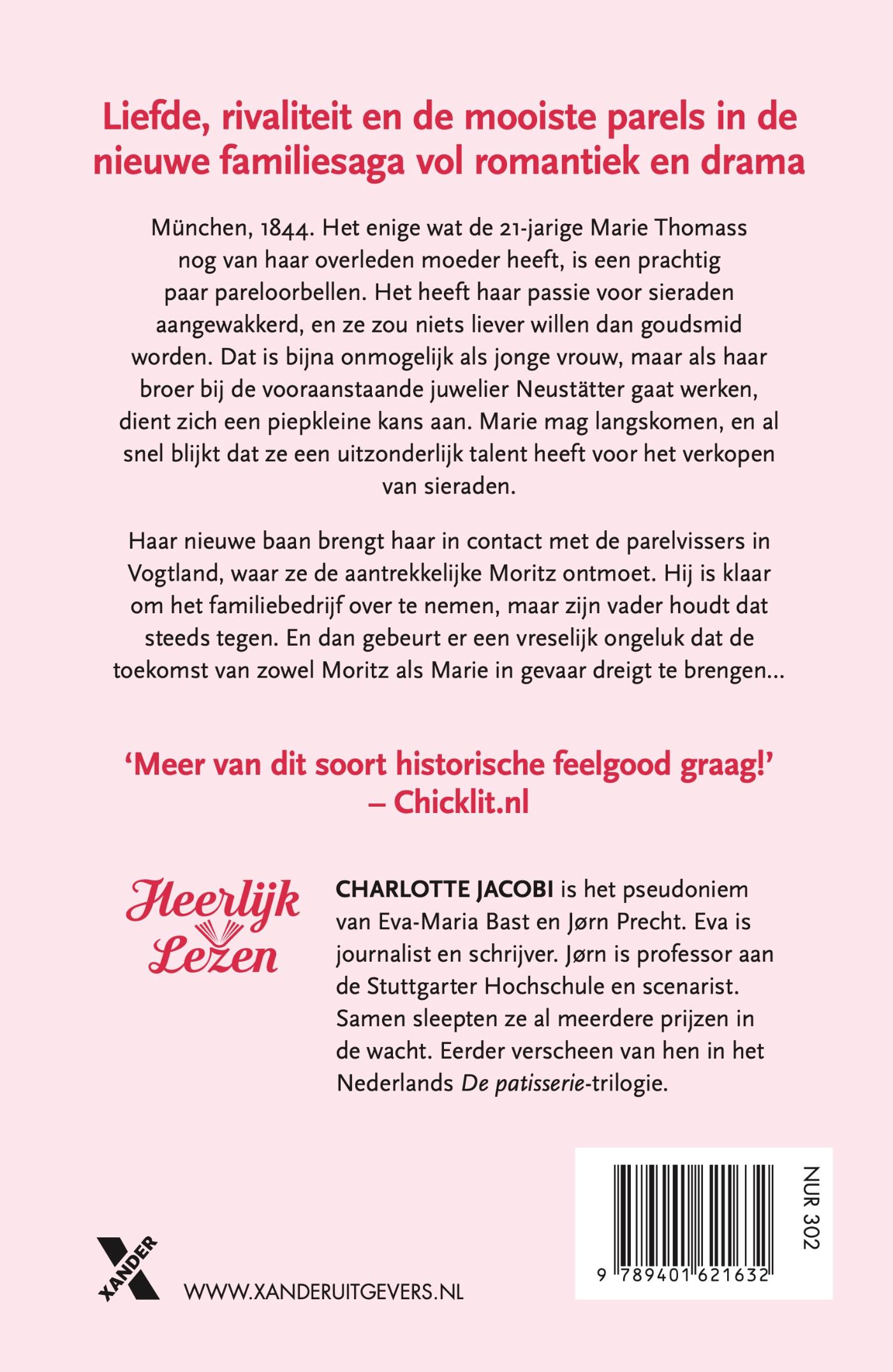 Achterkant van De parelfamilie