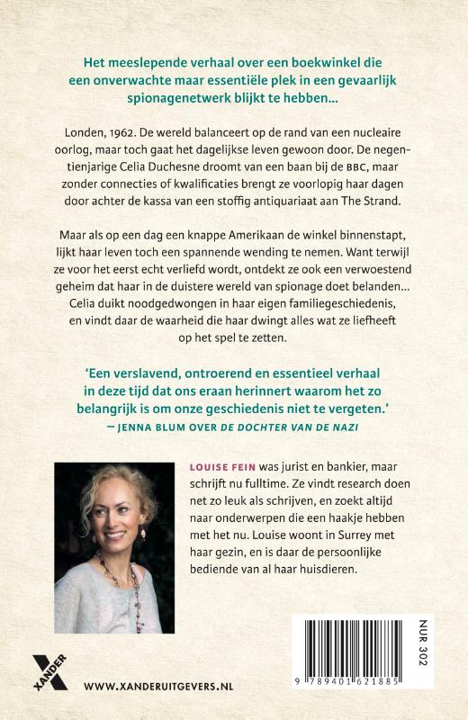 Achterkant van Het boekwinkelcomplot