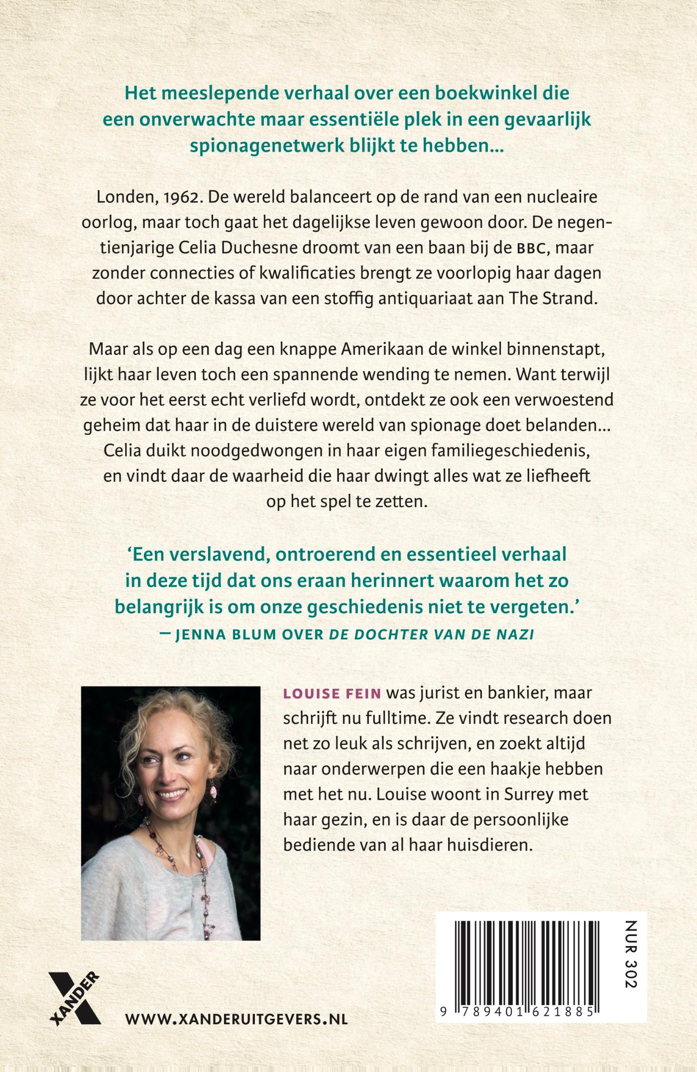 Achterkant van Het boekwinkelcomplot