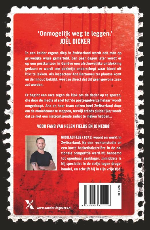 Achterkant van De postzegelverzamelaar