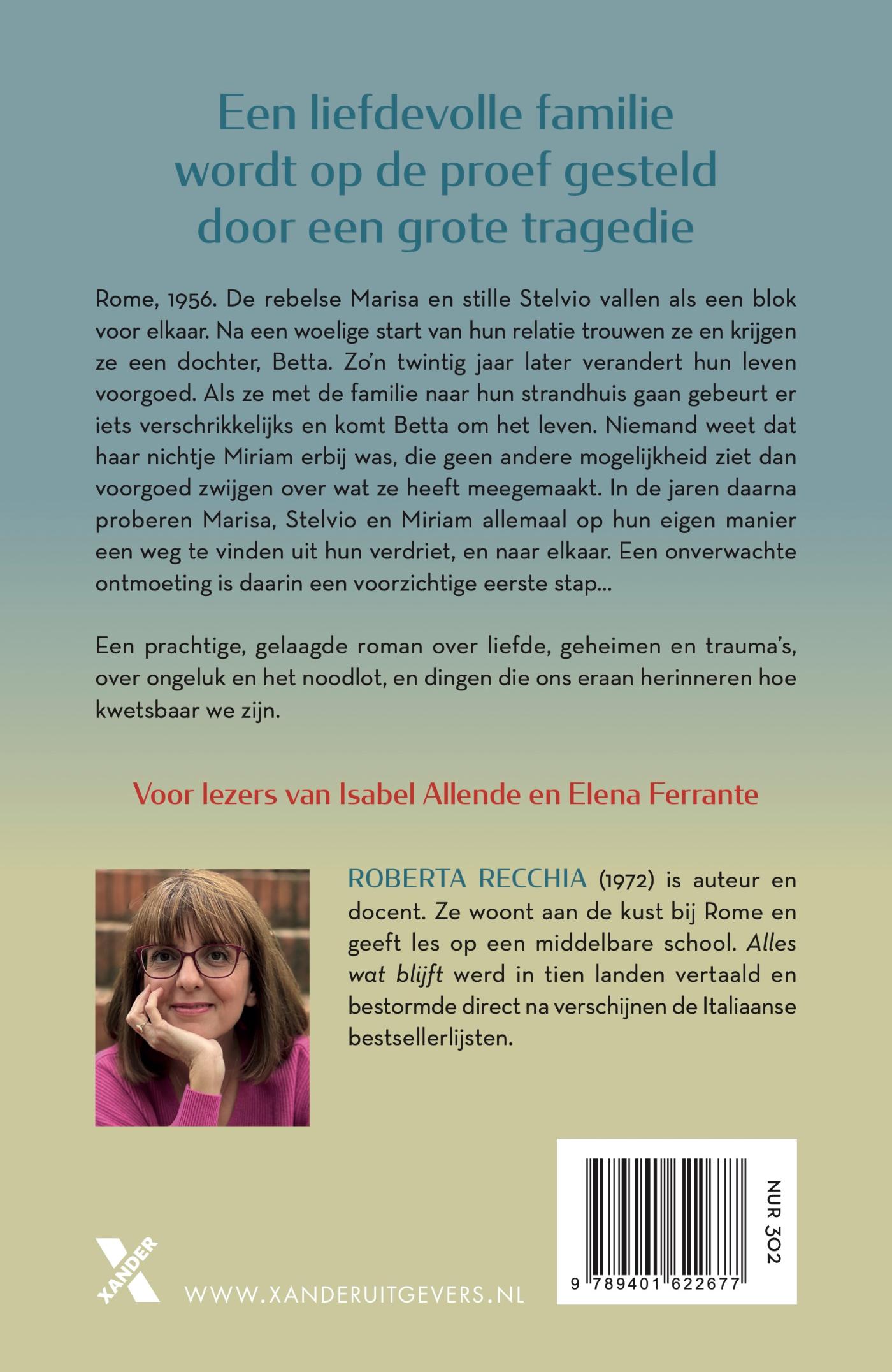 Achterkant van Alles wat blijft