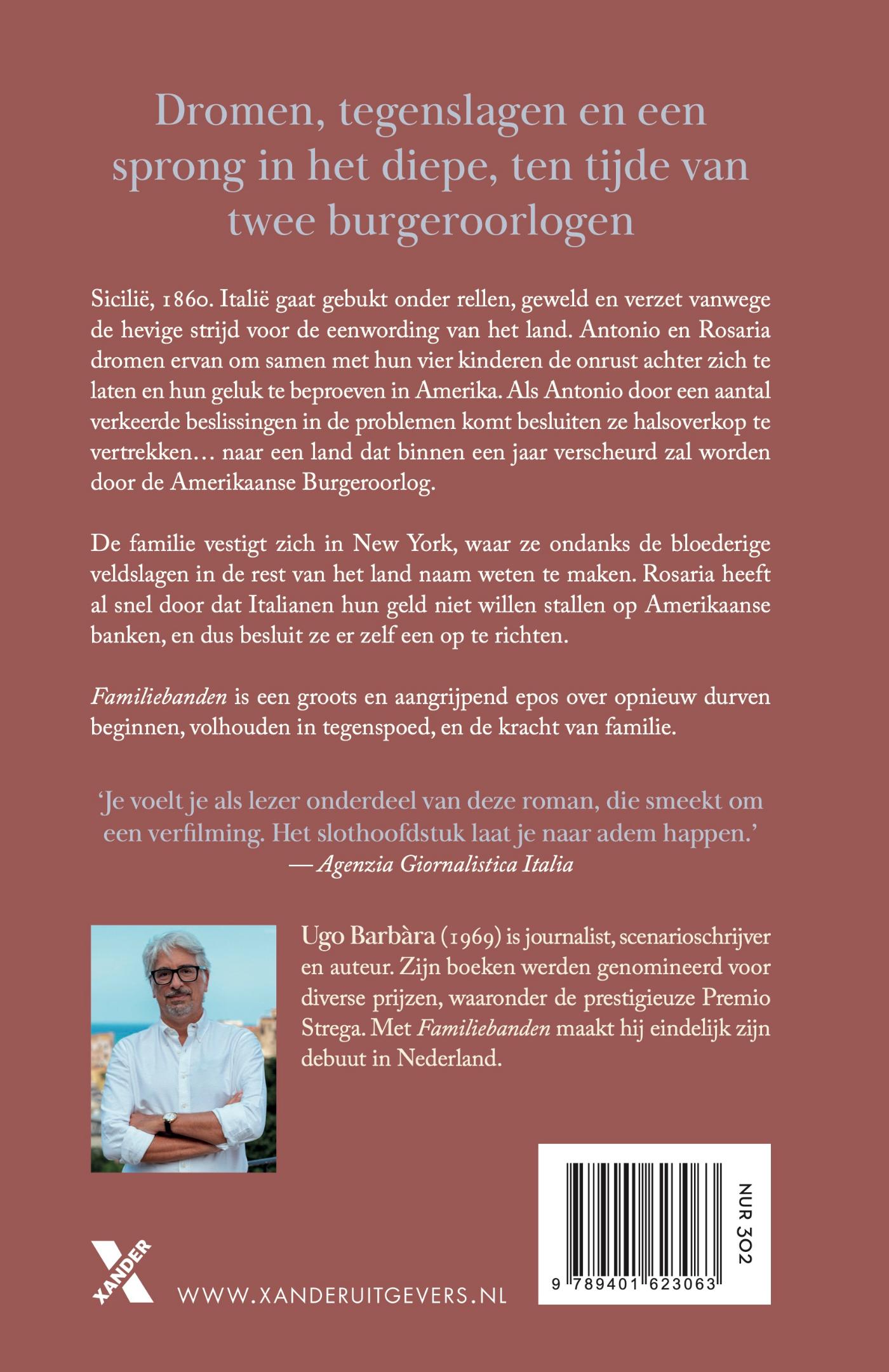 Achterkant van Familiebanden