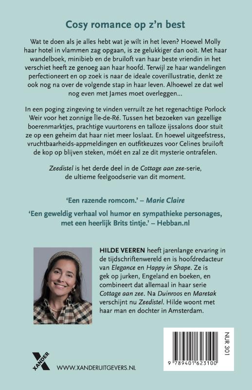 Achterkant van Zeedistel