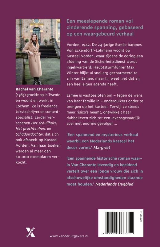 Achterkant van De verraadster van Vorden