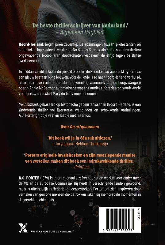 Achterkant van De informant