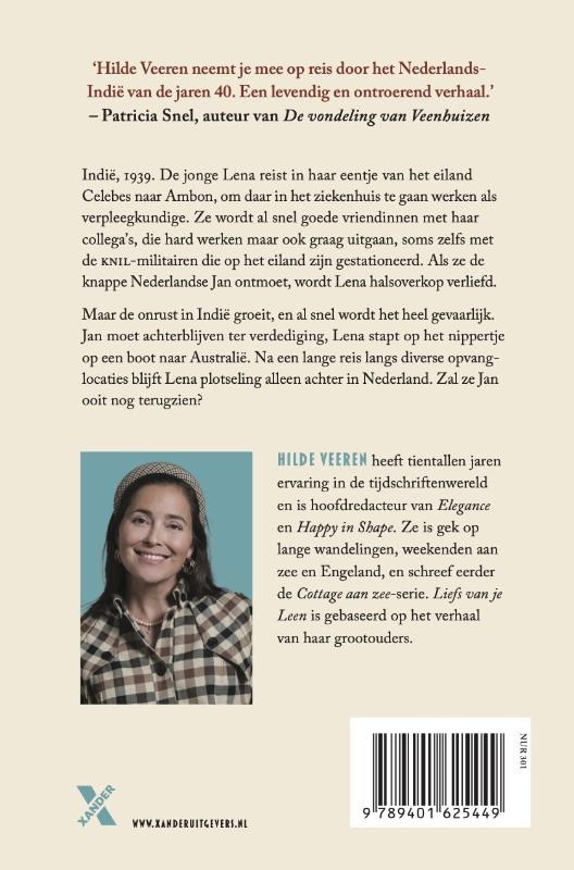 Achterkant van Liefs van je Leen