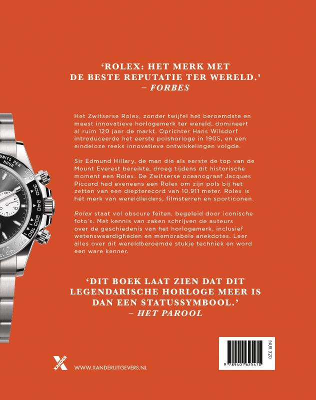 Achterkant van Rolex