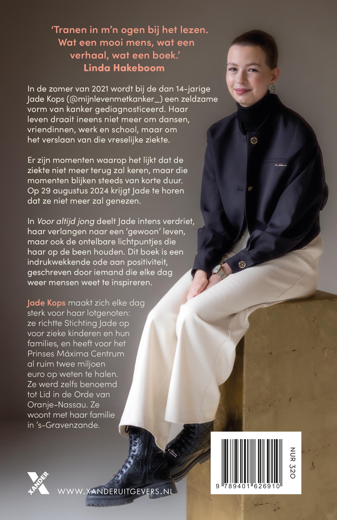 Achterkant van Voor altijd jong