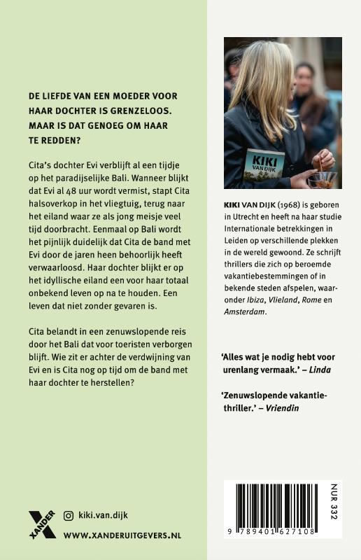 Achterkant van Bali
