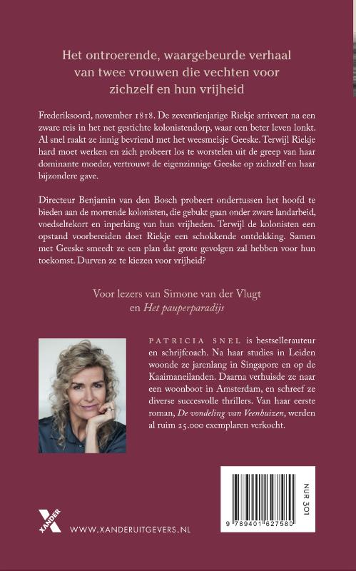 Achterkant van De wees van Westerbeek