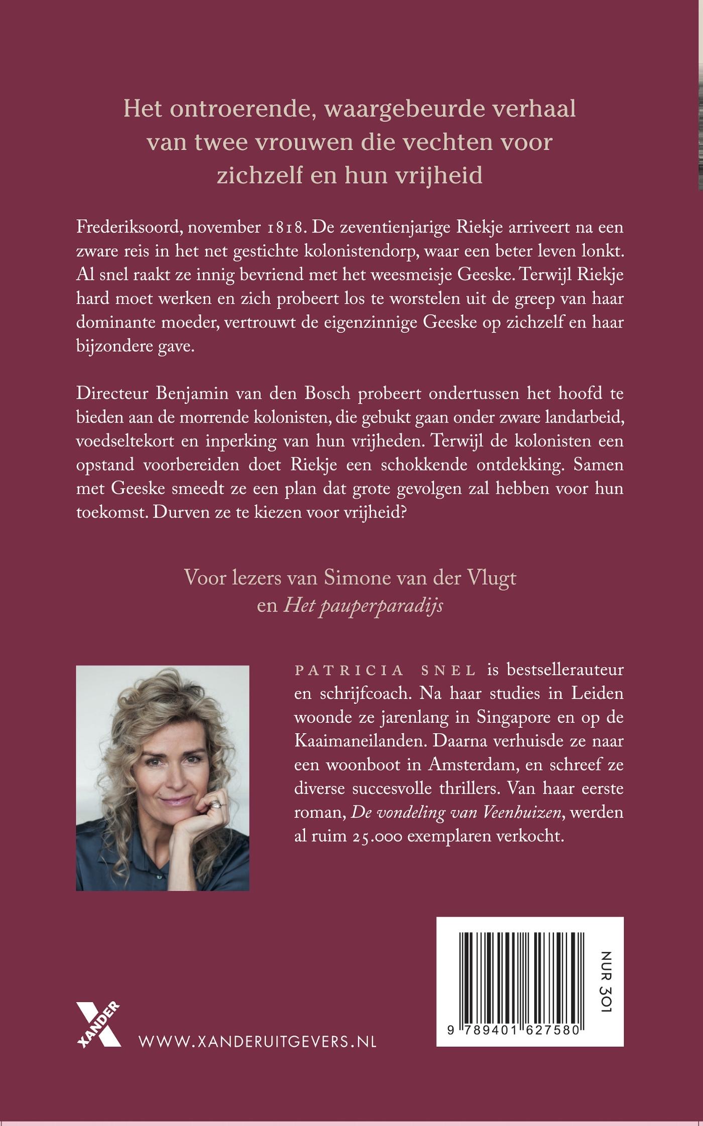 Achterkant van De wees van Westerbeek
