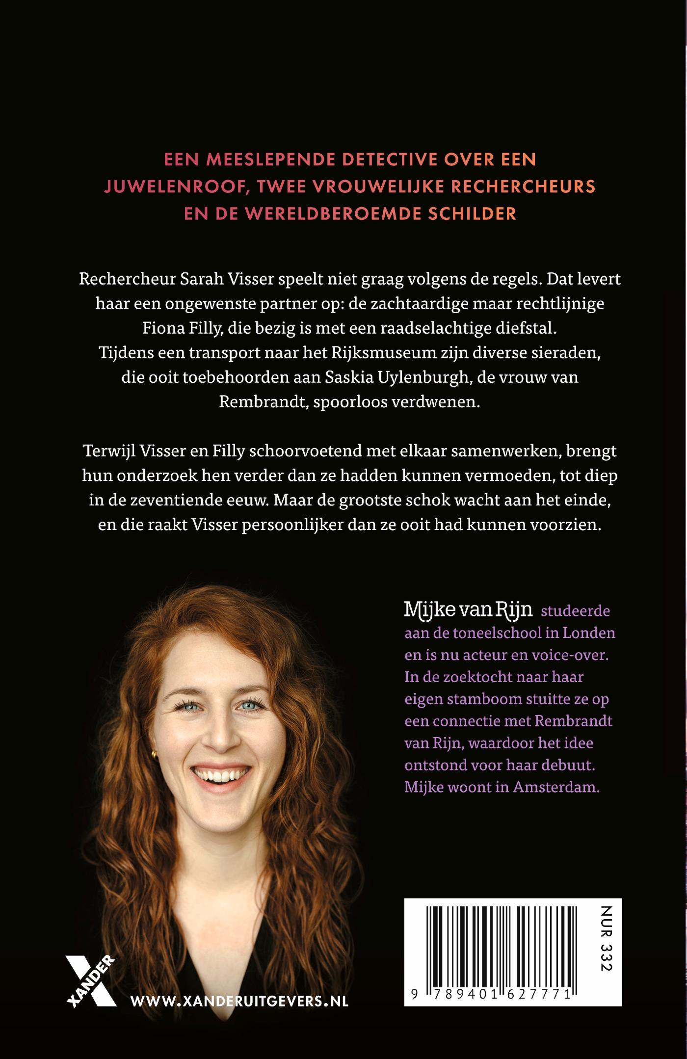 Achterkant van Het Rembrandtmysterie