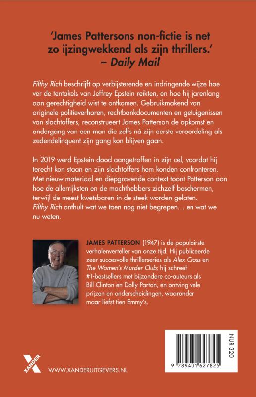 Achterkant van Filthy Rich