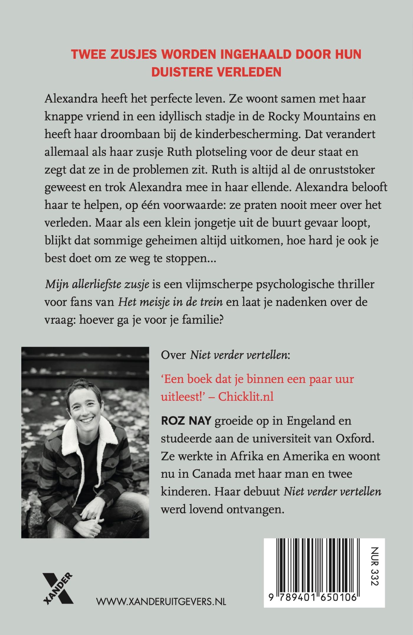Achterkant van Mijn allerliefste zusje