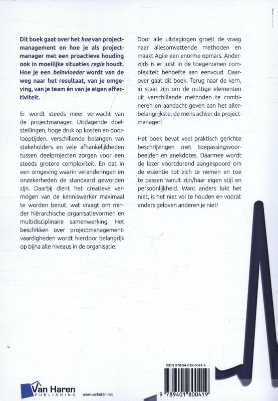 Achterkant van De complete projectmanager