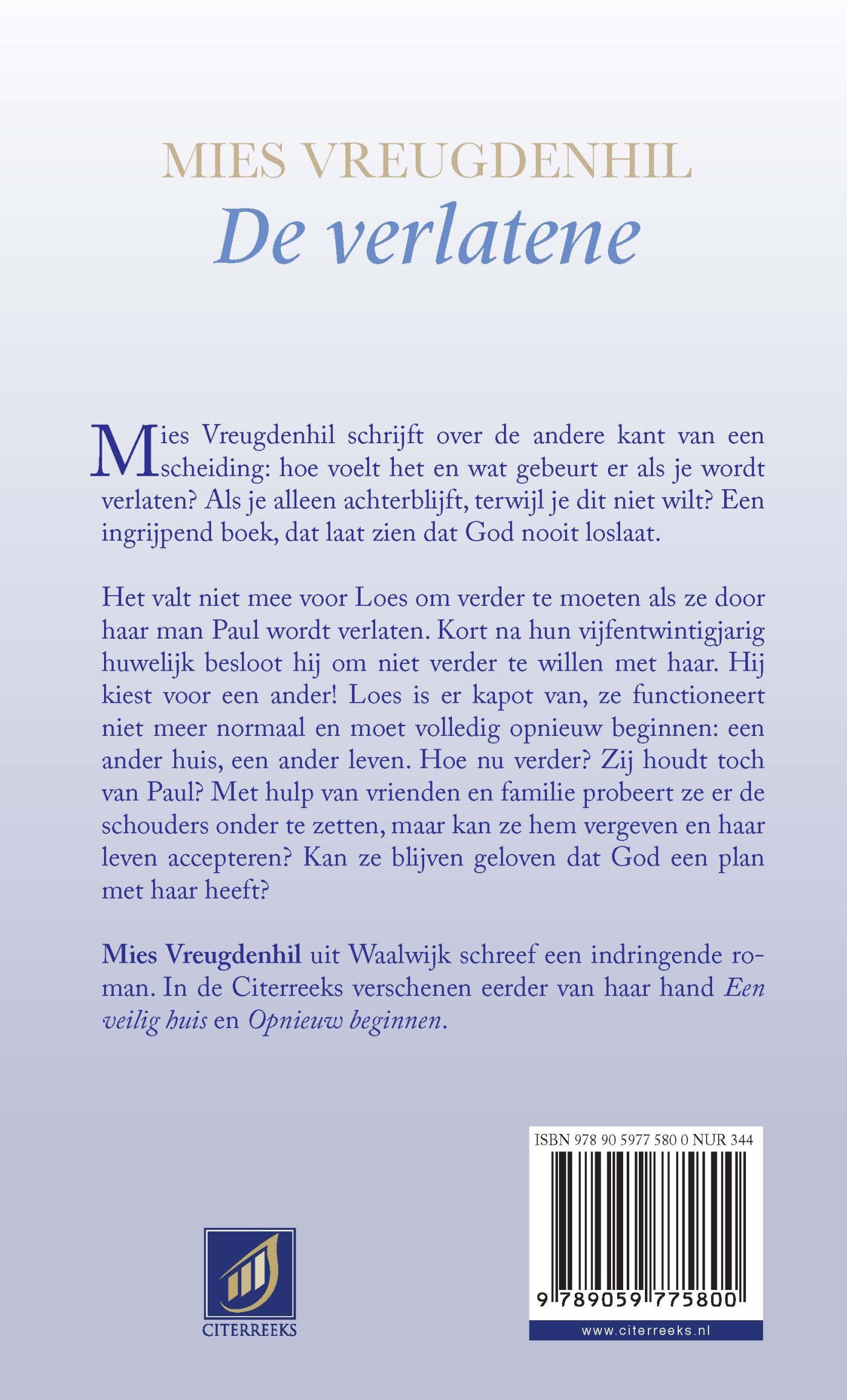 Achterkant van De verlatene