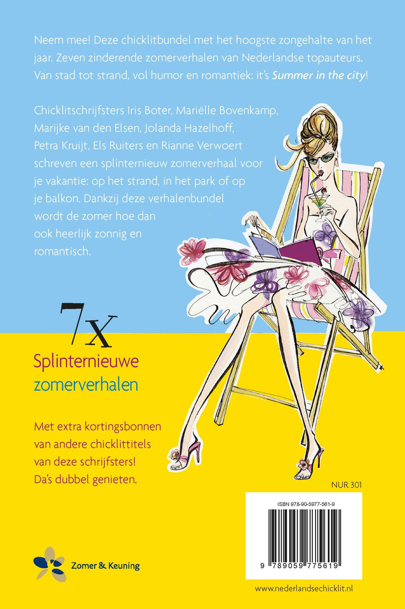 Achterkant van Summer in the City