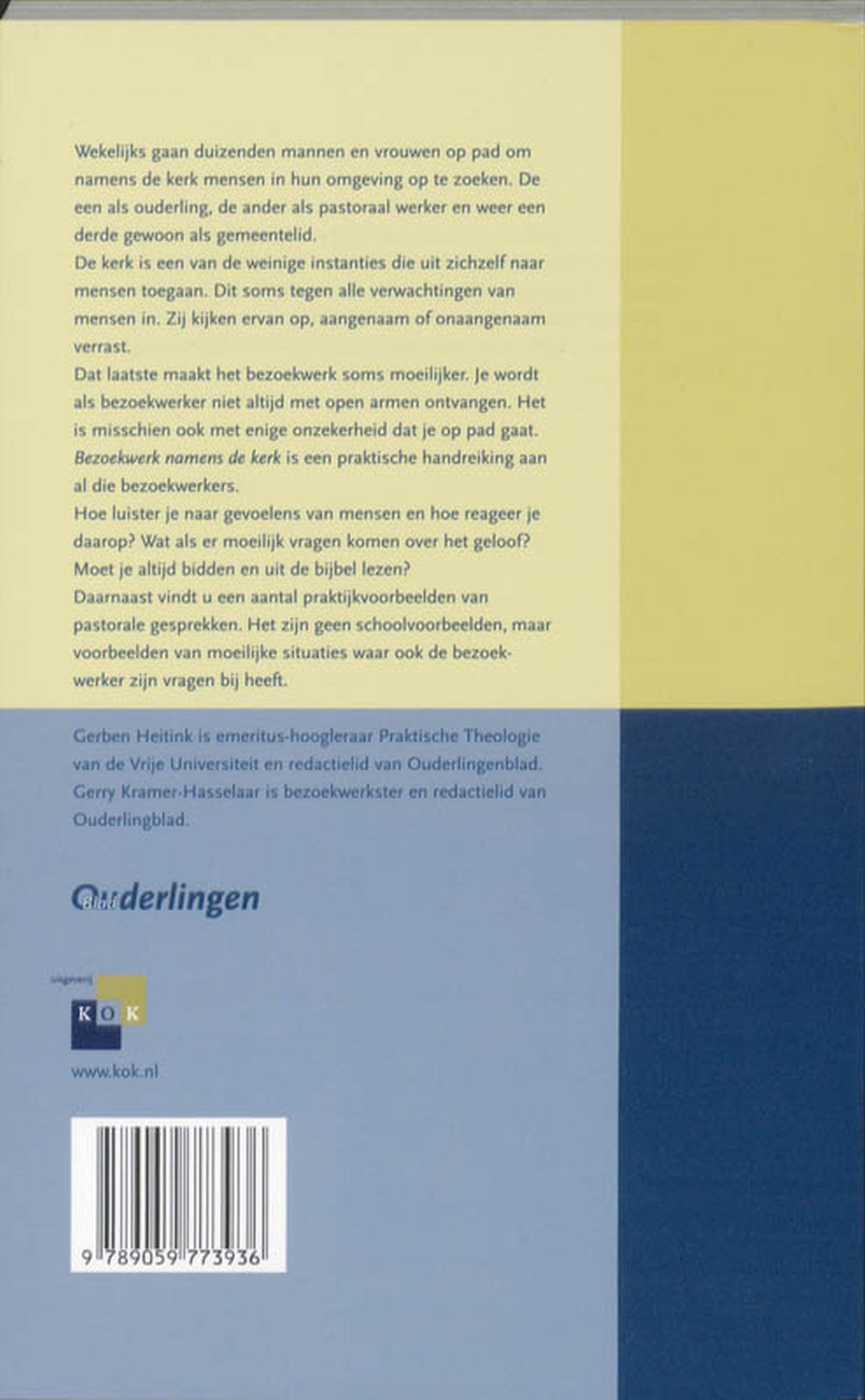 Achterkant van Bezoekwerk namens de kerk