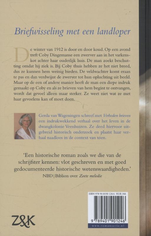 Achterkant van Verboden brieven