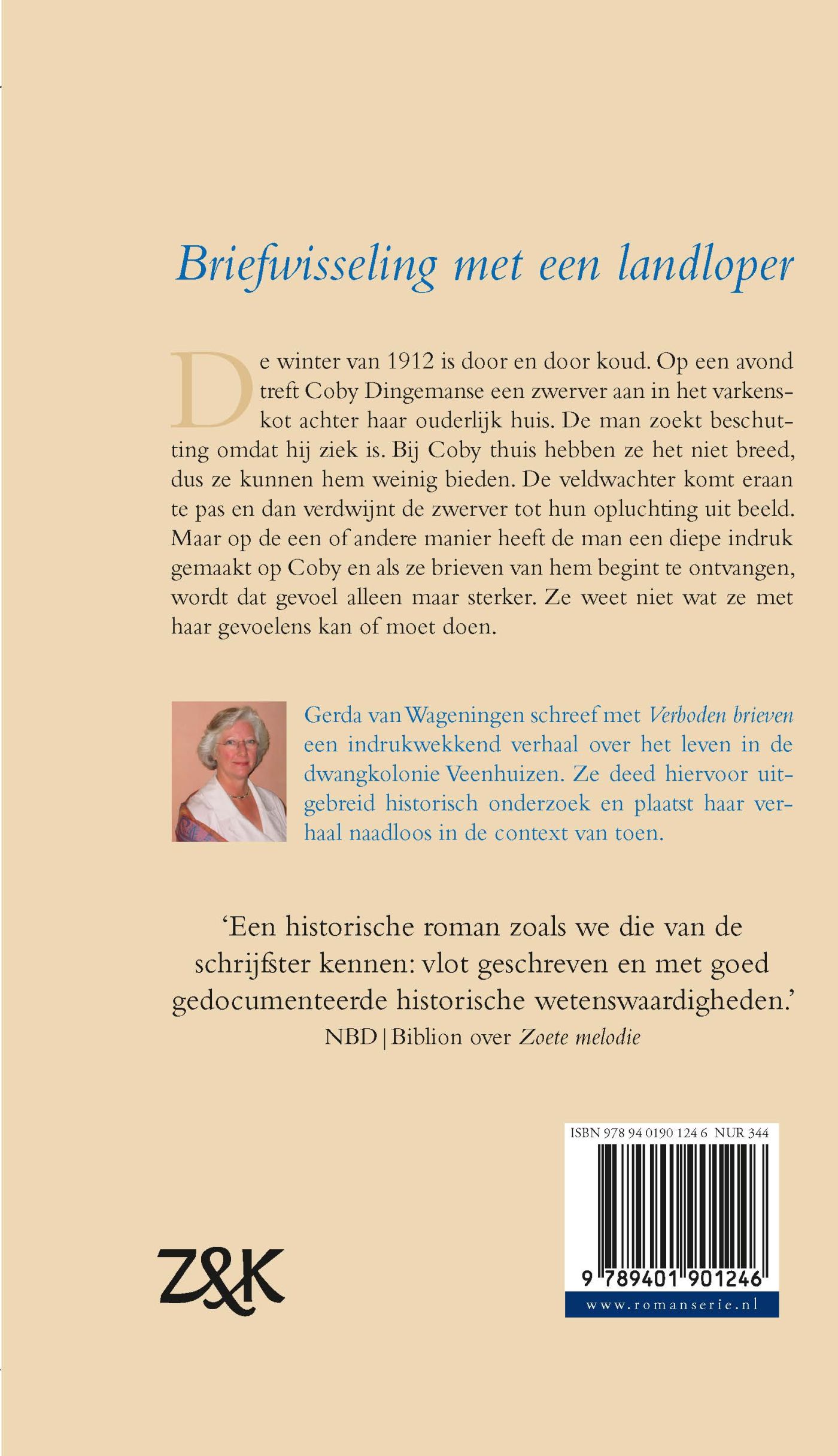 Achterkant van Verboden brieven