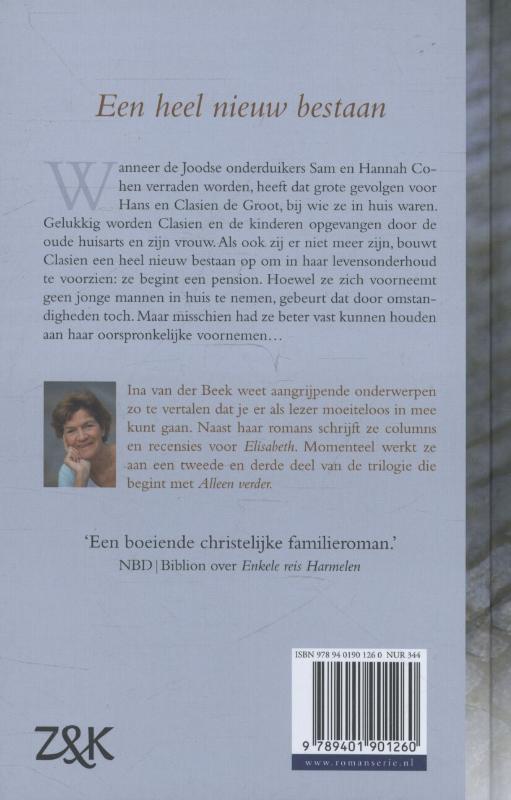 Achterkant van Alleen verder