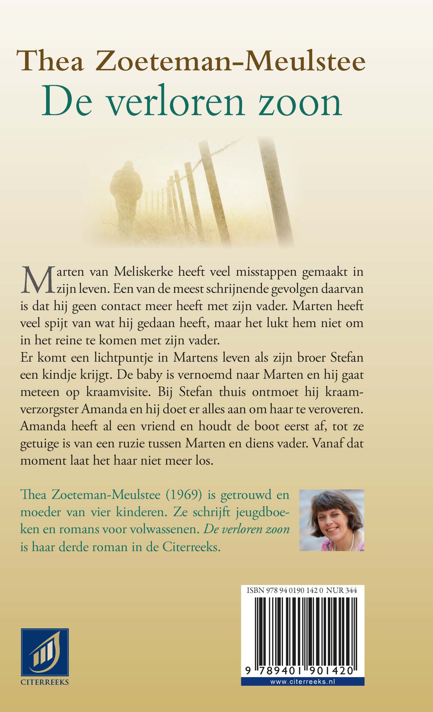 Achterkant van De verloren zoon