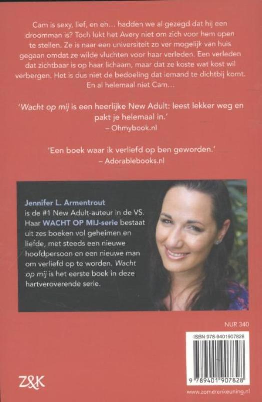 Achterkant van Wacht op mij