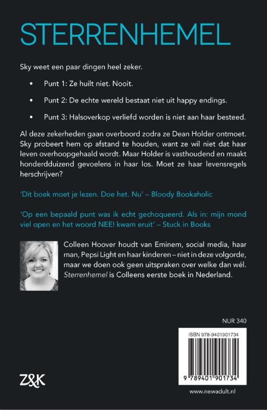 Achterkant van Sterrenhemel