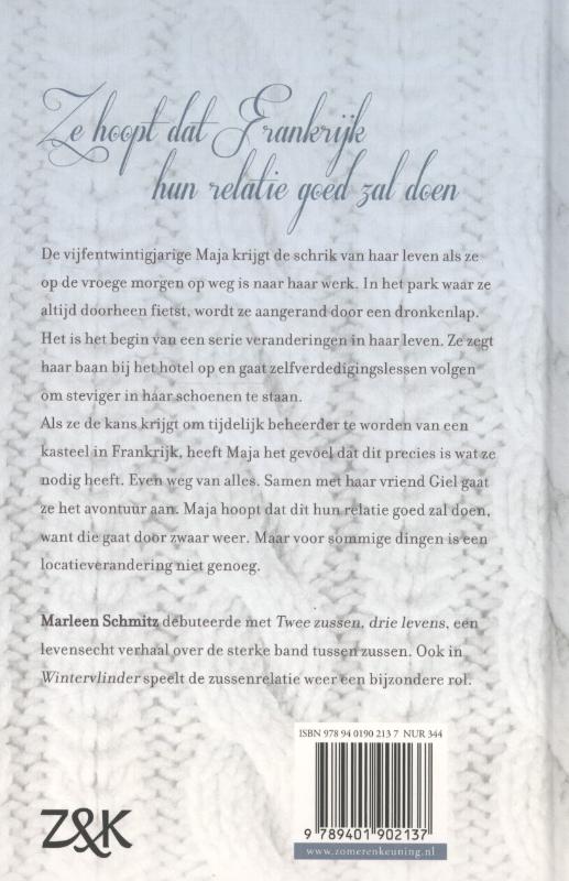 Achterkant van Wintervlinder