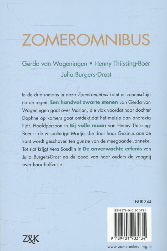 Achterkant van Zomeromnibus