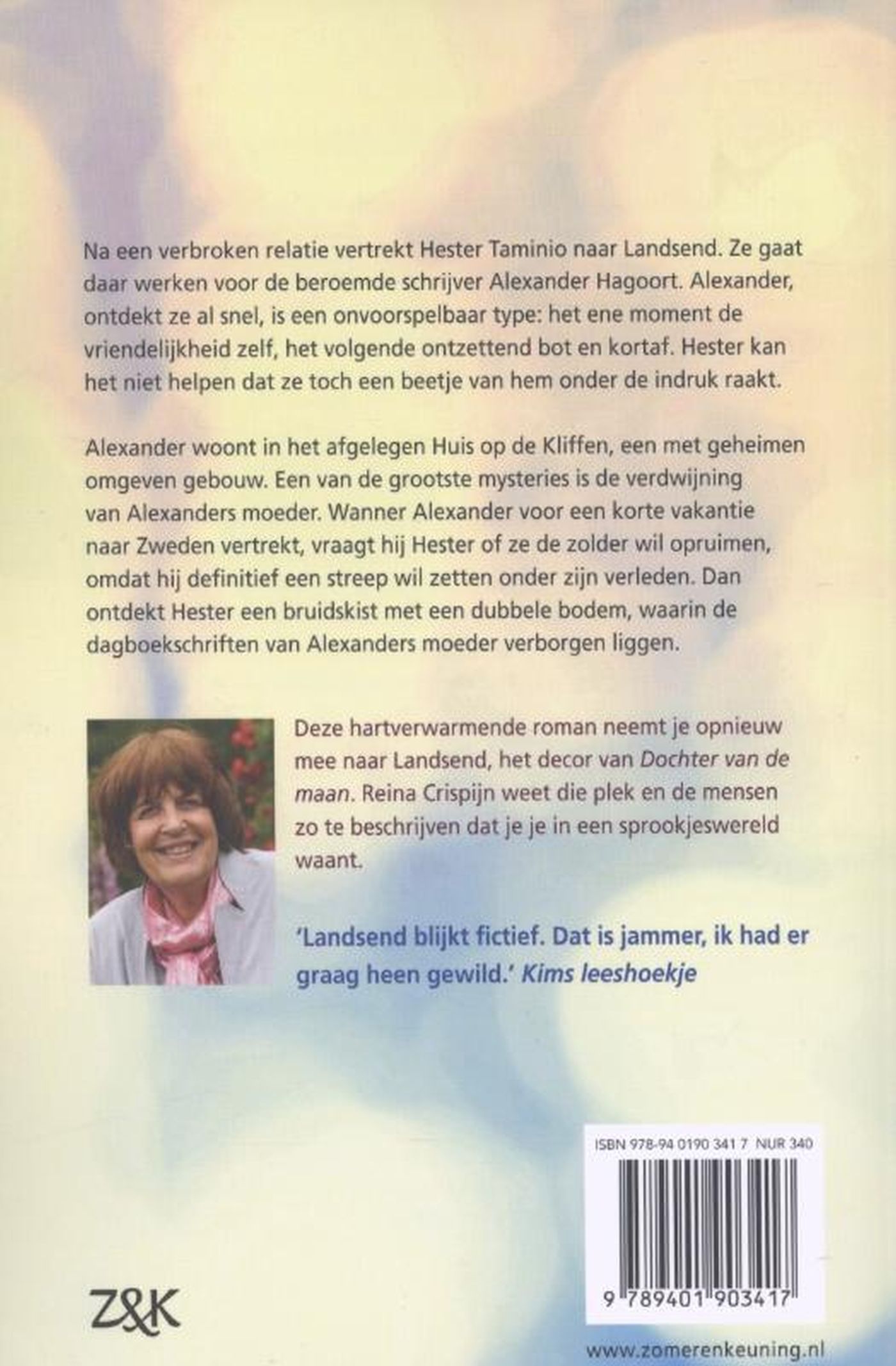 Achterkant van Dochter van de sterren