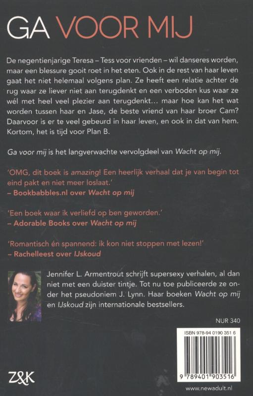 Achterkant van Ga voor mij