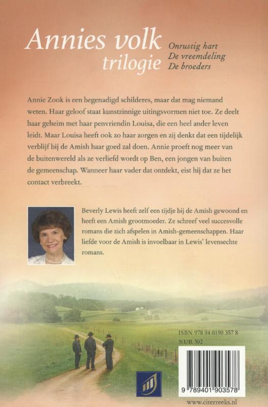 Achterkant van Annies volk trilogie
