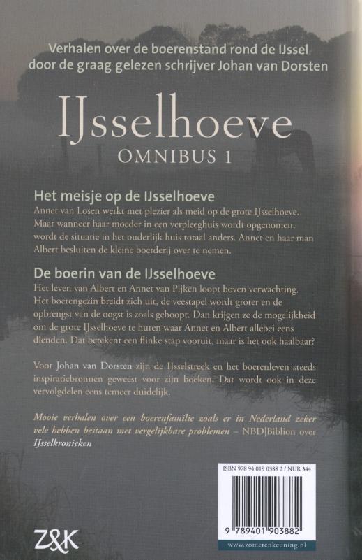 Achterkant van IJsselhoeve omnibus 1
