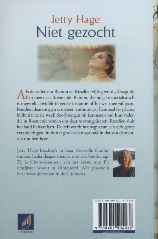 Achterkant van Niet gezocht