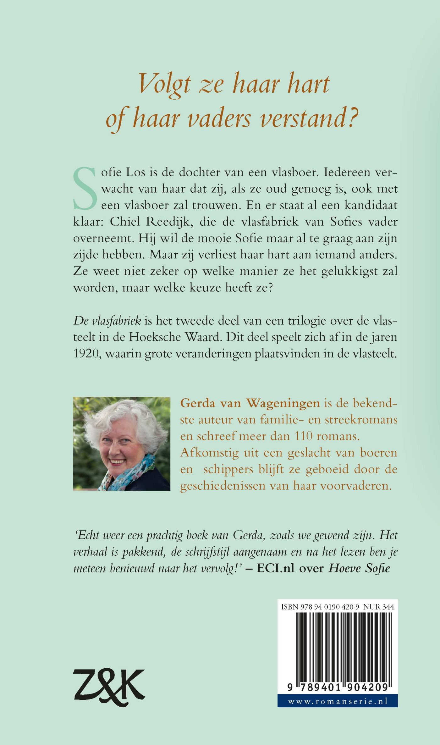 Achterkant van De Vlasfabriek