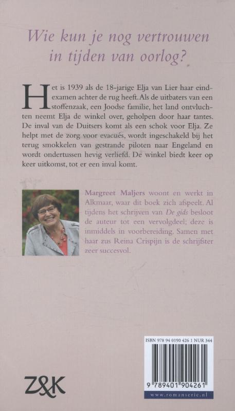 Achterkant van De gids
