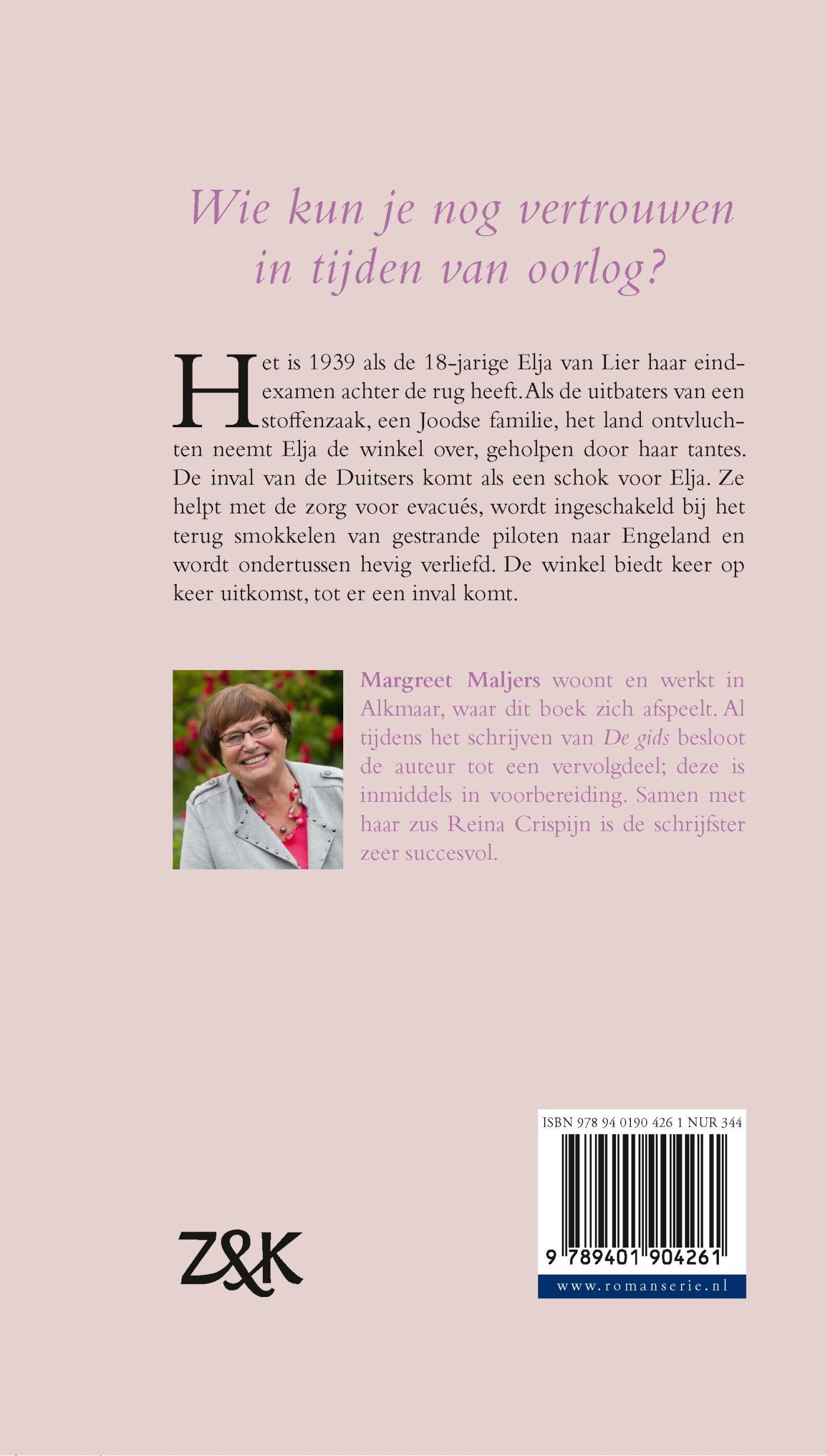 Achterkant van De gids