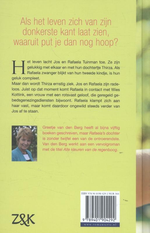 Achterkant van Rafaela's dochter
