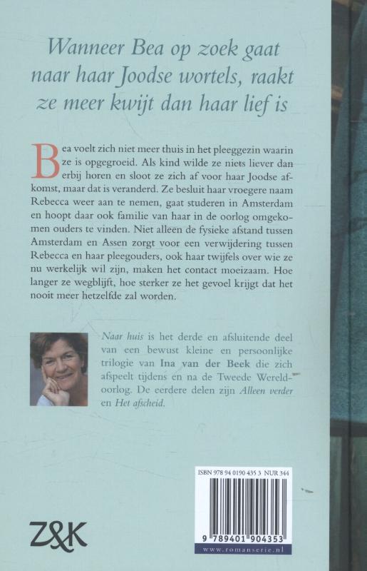 Achterkant van Naar huis