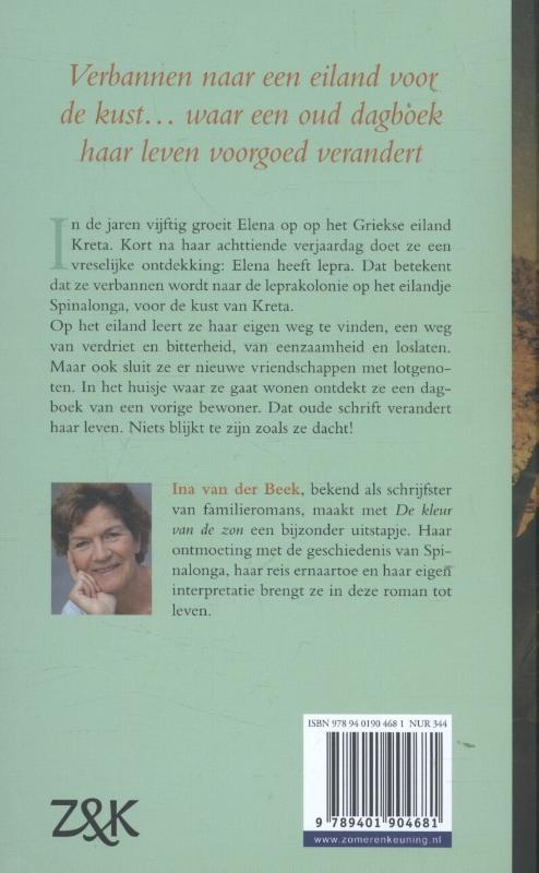 Achterkant van De kleur van de zon