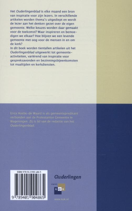 Achterkant van Aan de slag