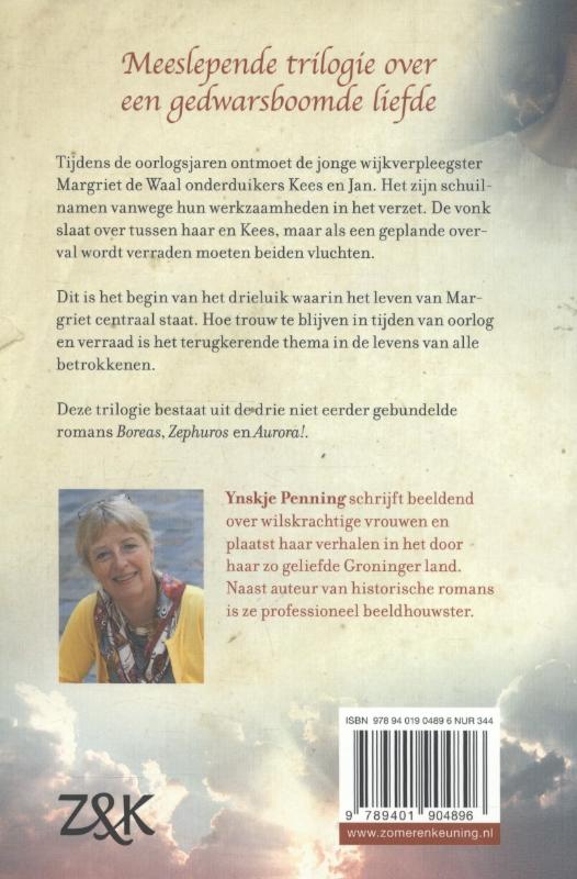 Achterkant van Trouw en verraad trilogie