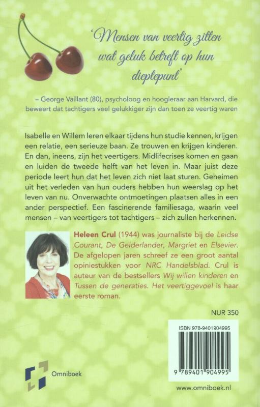 Achterkant van Het veertiggevoel
