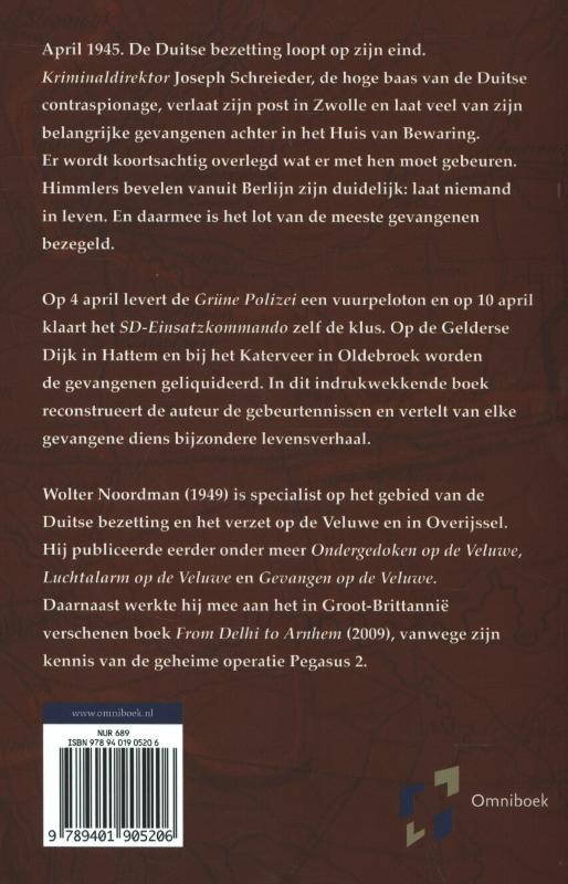Achterkant van De vijftien executies