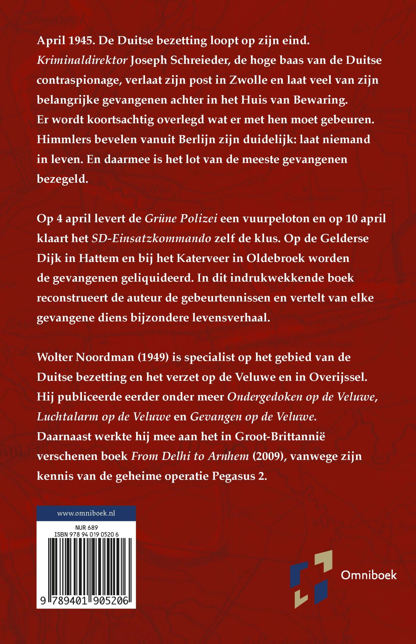Achterkant van De vijftien executies