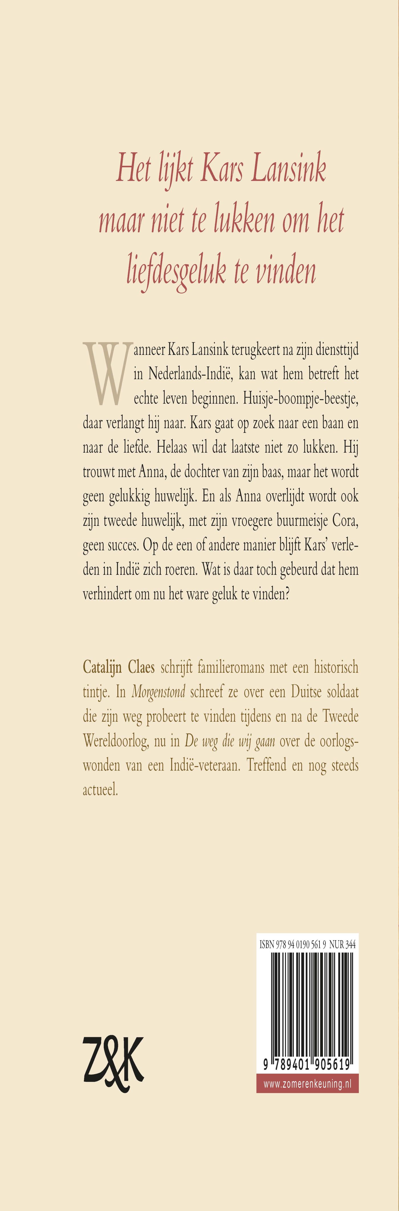 Achterkant van De weg die wij gaan