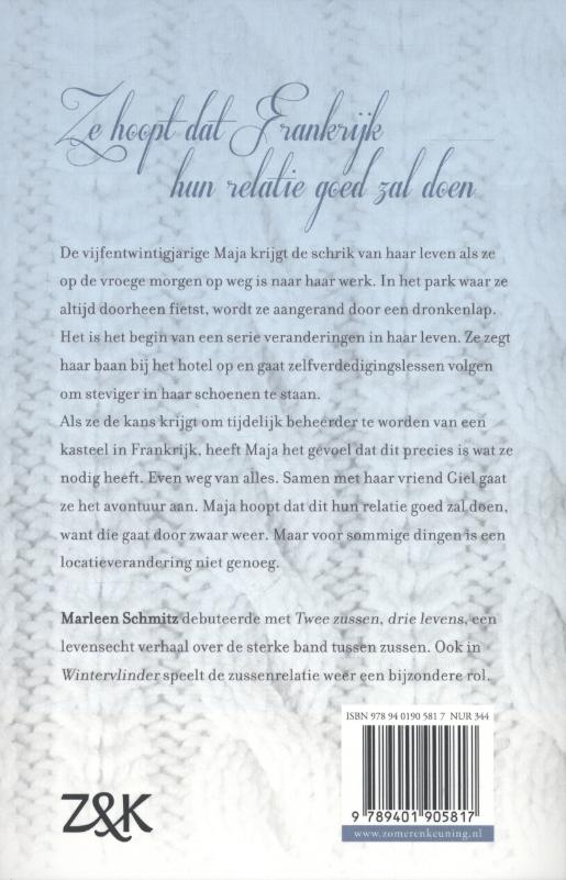 Achterkant van Wintervlinder