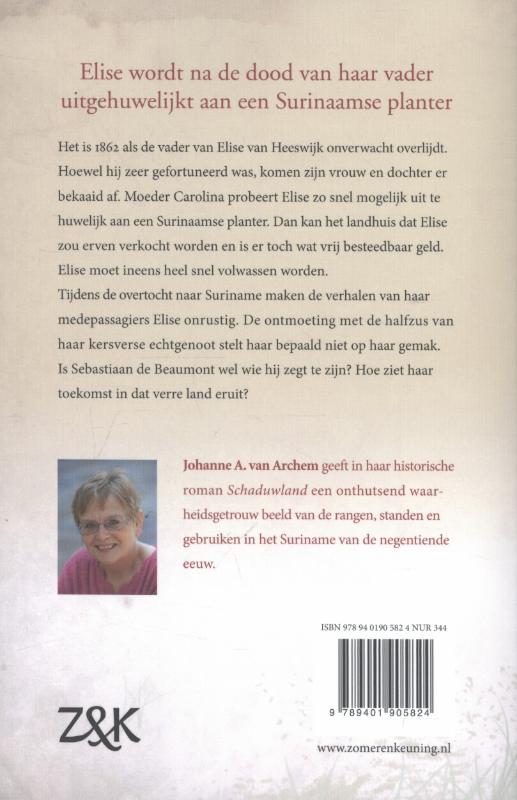 Achterkant van Schaduwland